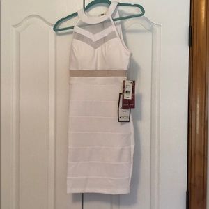 White Macy’s dress